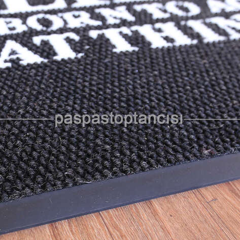 Tekne ve Gemiler için Logolu Halı Paspas - 5