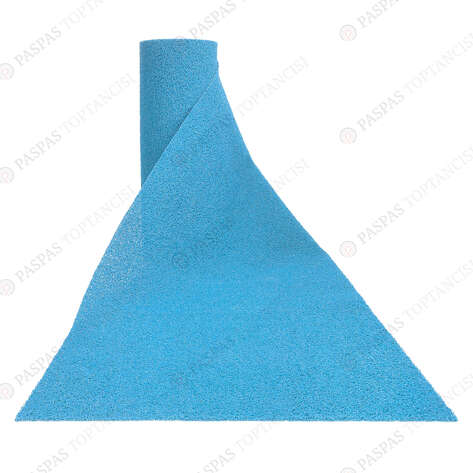 Toptan Kıvırcık Paspas Normal 14 mm Turkuaz - 5