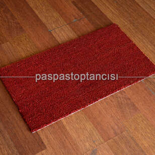 Toptan Rulo Koko Kıl Paspas Pvc Tabanlı Bordo (4)