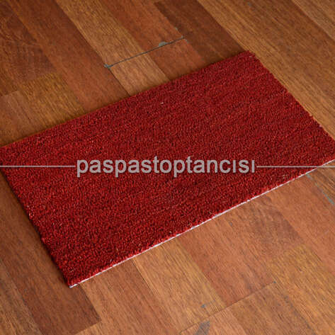 Toptan Rulo Koko Kıl Paspas Pvc Tabanlı Bordo - 4
