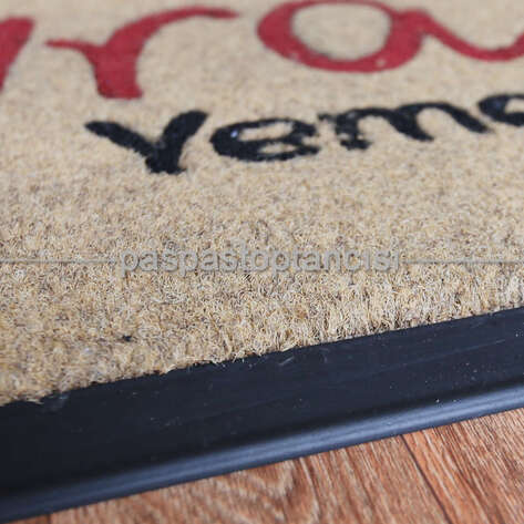 Yemek Catering Firmaları için Logolu Koko Paspas - 5