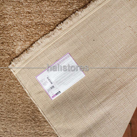 Yumuşak Tüylü Bej Bebek Halısı Baby Soft - 4