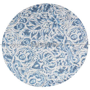Yuvarlak Mutfak Tezgah Önü Yıkanabilir Paspas 100x100cm - 45