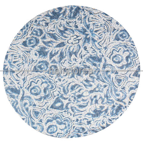 Yuvarlak Mutfak Tezgah Önü Yıkanabilir Paspas 100x100cm - 45