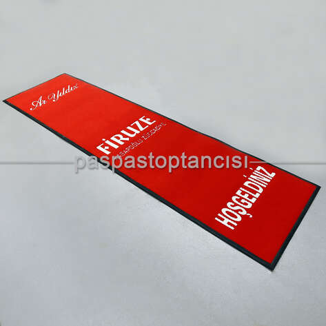 Züccaciye Mağazaları için Logolu Koko Paspas - 1